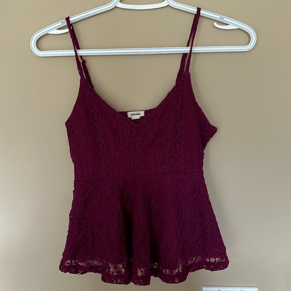 2/$20 Ladies lace tank size XS
